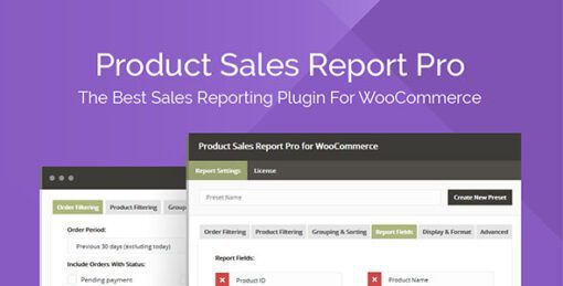 Product Sales Report Pro for WooCommerce Pro – The Ultimate Sales Reporting Solution