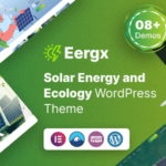 Eergx - Ecology & Solar Energy WordPress Theme