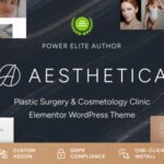 Aesthetica - Plastic Surgery & Beauty Clinic WordPress Theme