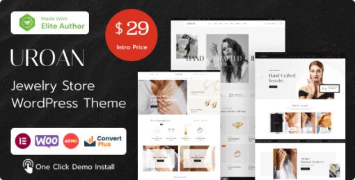 Uroan - Jewelry Store WordPress Theme