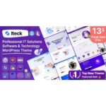 Iteck - Software & Technology WordPress Theme
