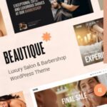 Beautique - Luxury Salon & Barbershop WordPress Theme