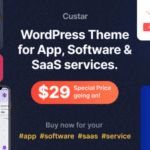 Custar - Software & App WordPress Theme