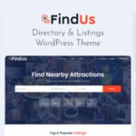 Findus - Directory Listing WordPress Theme