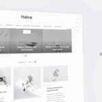 Halva - Minimal Theme for WordPress Blog
