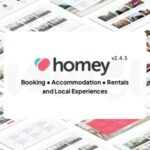 Homey v2.4.2 - Booking and Rentals WordPress Theme