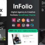 Infolio - Digital Agency & Creative Portfolio WordPress Elementor Theme