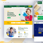 Klenar – Cleaning Services WordPress Theme + RTL