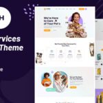 Pawsh - Pet Care Services WordPress Theme