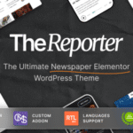 The Reporter - Newspaper Editorial WordPress Theme