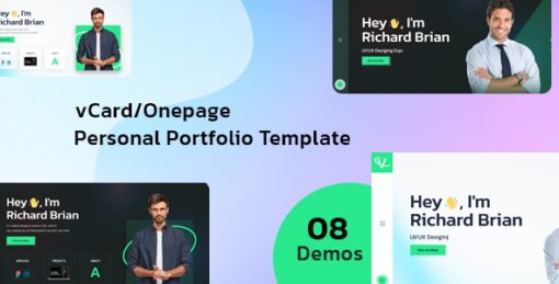 Ventix - Personal Portfolio WordPress Theme