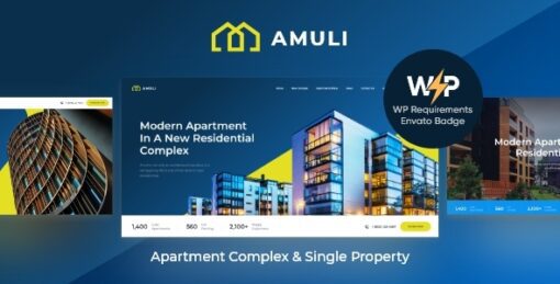 Amuli - Property & Real Estate Marketplace WordPress Theme