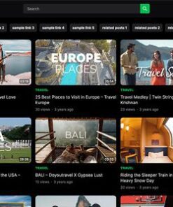 BlackVideo Pro – WordPress Theme