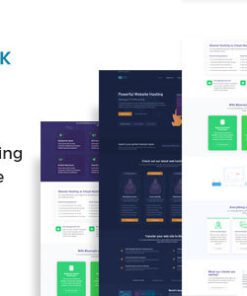 Bluerack - Modern Hosting WordPress Theme