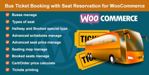 Bus Ticket Booking with Seat Reservation PRO