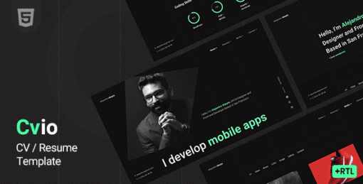 Cvio - CV Resume Theme