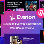 Evaton - Event Conference & Meetup WordPress Theme