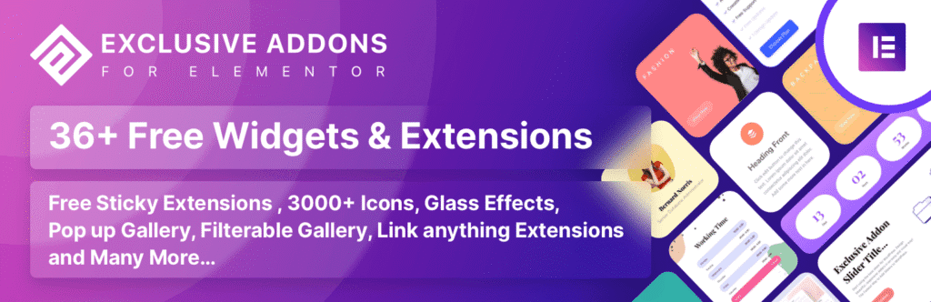 Exclusive Addons Pro for Elementor