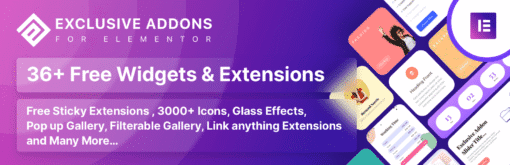 Exclusive Addons Pro for Elementor