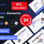 Flixta - Personal Portfolio WordPress Theme