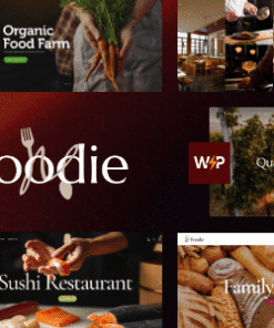 Foodie - Food & Wine Elementor Multiskin WordPress Theme