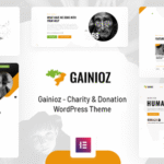 Gainioz - Charity & Donation WordPress Theme