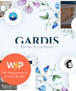 Gardis - Blinds and Curtains Studio & Shop WordPress Theme