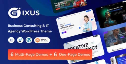 Gixus - Business Consulting & IT Agency WordPress