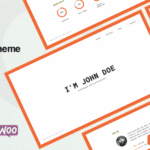 Glitche - CV WordPress Theme