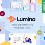 Lumina - Creative Agency WordPress Theme