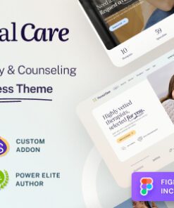 Mental Care - Therapy & Counseling Psychologist WordPress Theme