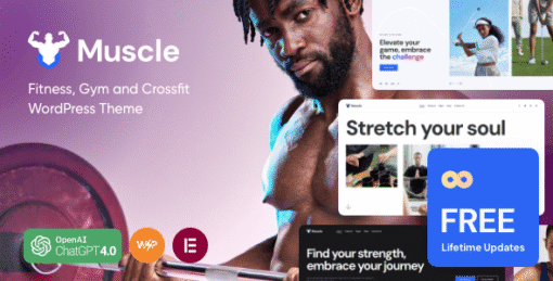 Muscle - Sports Center & Solarium WordPress Theme