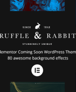 Rabbit - Elementor Coming Soon WordPress Theme