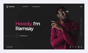 Ramsay - Personal CV/Resume WordPress Theme