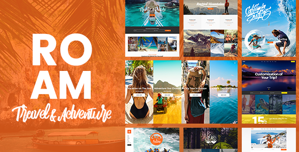 Roam - Travel and Tourism WordPress Theme
