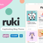 Ruki - A Captivating Personal Blog Theme