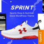 Sprint - Sports Shop & Nutrition Store WordPress Theme