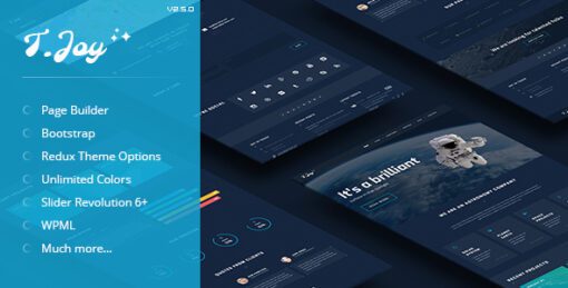 T.Joy- Astronomy WordPress Theme
