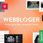 Webbloger v1.0 - Multipurpose Blog WordPress Theme