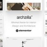 Archzilla - Minimal WordPress Theme for Interior Design and Architecture
