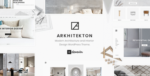 Arkhitekton - Modern Architecture and Interior Design WordPress Theme