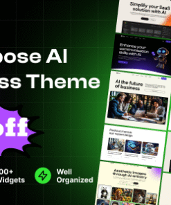 Azzle - SaaS & Tech Startup Elementor WordPress Theme