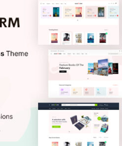 Bookworm - Bookstore & Bookshop WooCommerce Theme
