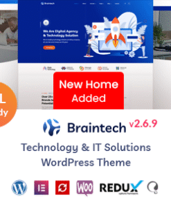 Braintech - Technology & IT Solutions WordPress Theme