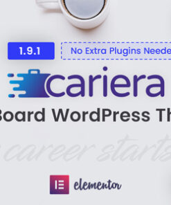 Cariera - Job Board WordPress Theme