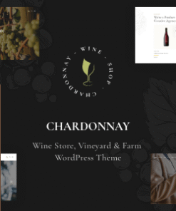 Chardonnay - Wine Store & Vineyard WordPress Theme