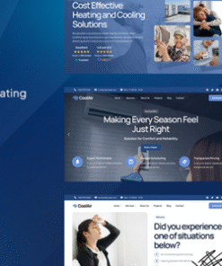 Coolair - Air Conditioning & Heating HVAC WordPress Theme