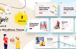 Copic – Transport & Logistics WordPress Theme