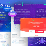 Cryptico - ICO Crypto Landing & Cryptocurrency Theme