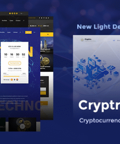Cryptro - Cryptocurrency, Blockchain, Bitcoin